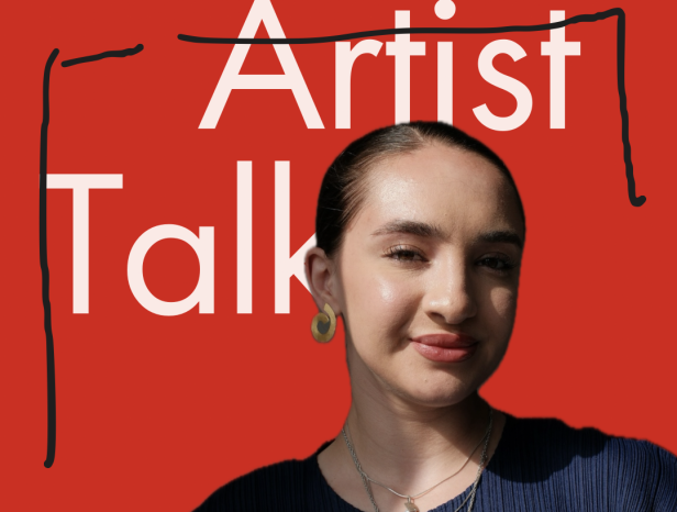 artist Ophelia Dos Santos on Laku Talk poster